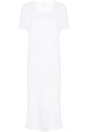 Loulou de Saison Cotton jersey shirt dress
