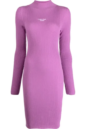 Calvin Klein Logo-detail bodycon dress
