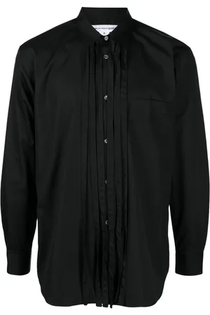 Comme des Garçons Pleat-detailing cotton shirt
