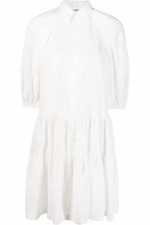 Comme des Garçons Puff-sleeve shirt dress