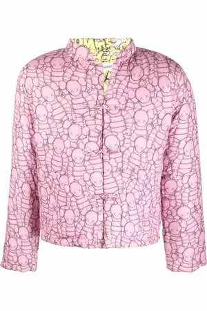 Comme des Garçons X KAWS reversible padded jacket