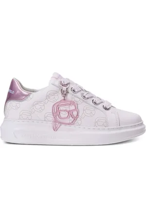Karl Lagerfeld Kapri NFT monogram leather sneakers
