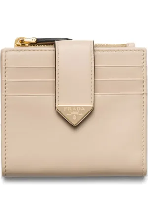 Prada Small leather bi-fold wallet