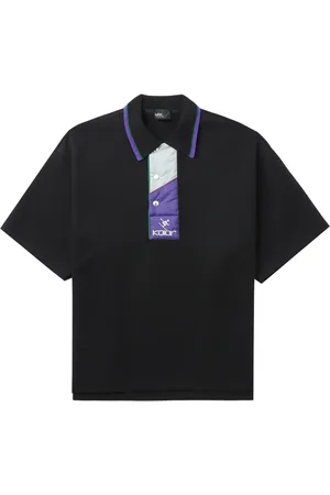 Kolor Logo-embroidered polo shirt