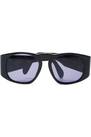 CHANEL 2000s D-frame sunglasses