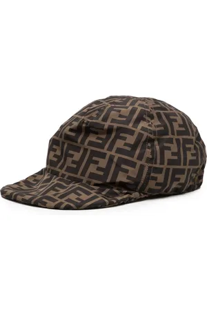 Fendi Zucca-pattern baseball cap