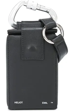 HELIOT EMIL Logo-debossed leather belt bag