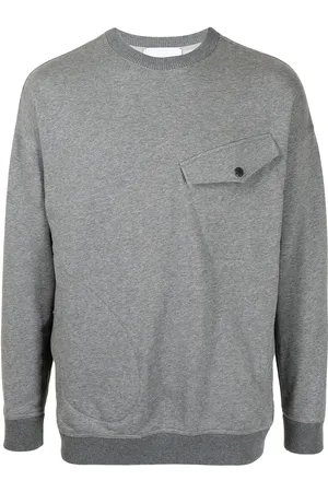 Ports V Chest flap-pocket jumper