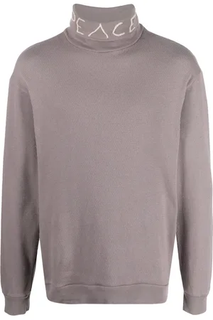 KAPITAL Embroidered-motif cotton jumper