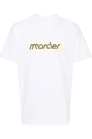 Moncler Rubberised-logo T-shirt