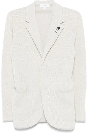 LARDINI Textured blazer