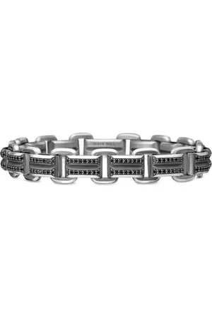 David Yurman Sterling Deco Beveled link bracelet (7.5mm)
