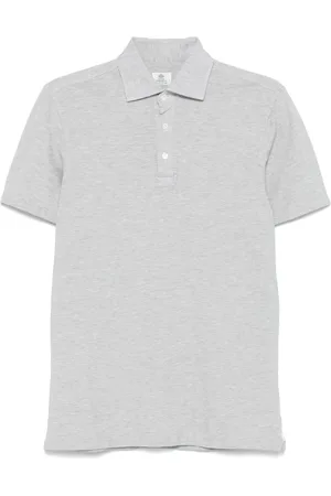LUIGI BORRELLI NAPOLI Mélange polo shirt