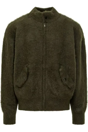 LANEUS Brushed-effect cardigan