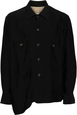 ZIGGY CHEN Asymmetric shirt jacket