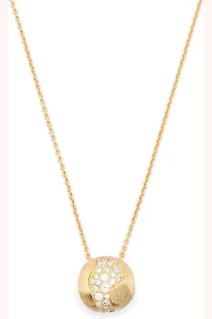 Marco Bicego 18kt yellow diamond pendant necklace