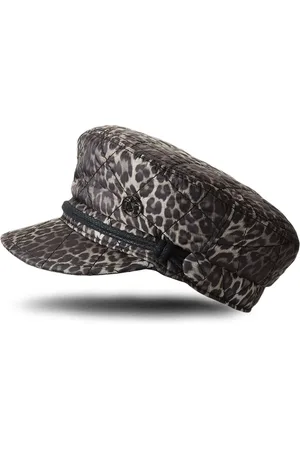Le Mont St Michel New Abby leopard-print sailor hat