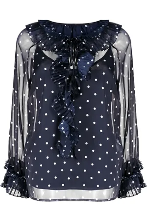 P.A.R.O.S.H. Polka-dot pattern blouse