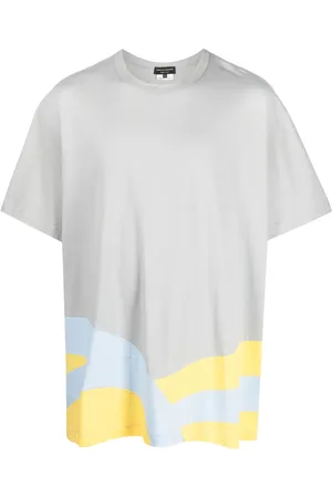 Comme des Garçons Contrasting-detail cotton T-shirt