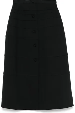 AGANOVICH Panelled midi skirt