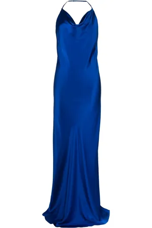 Michelle Mason Bias-cut silk gown