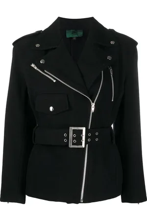 Jean Paul Gaultier 1990s belted biker jacket