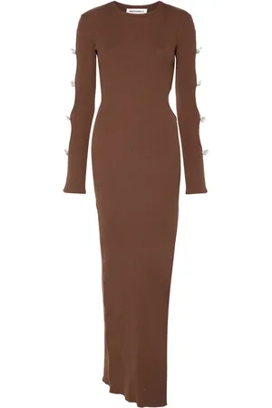Mach & Mach Cut-out maxi dress