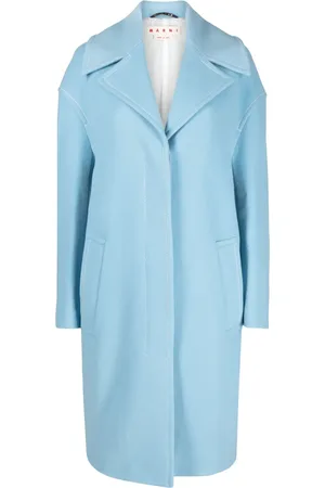 Marni Contrast-stitching single-breasted coat