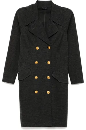 Gucci 1990-2000s double breasted coat