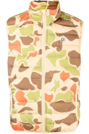Billionaire Boys Club Camouflage-pattern padded gilet