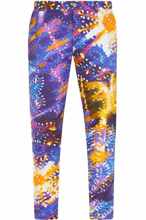 Dolce & Gabbana Luminaire-print tailored trousers
