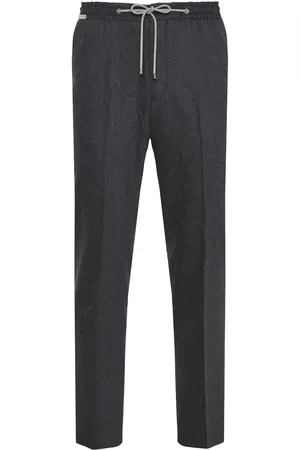 corneliani Creased straight-leg trousers