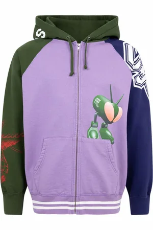 Supreme X Junya Watanabe zip-up hoodie