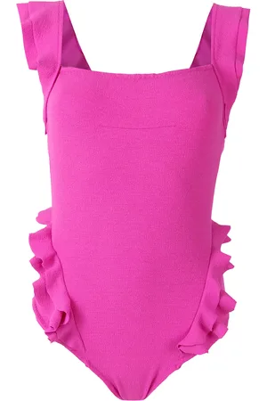 CLUBE BOSSA Barbette ruffled one-piece