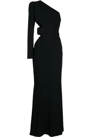 Elie saab One-shoulder cut-out maxi dress