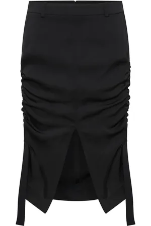 DION LEE Cinch midi skirt