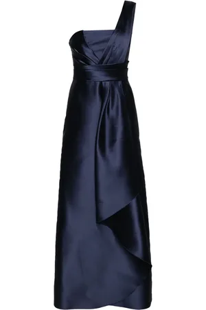 Alberta Ferretti Mikado maxi dress