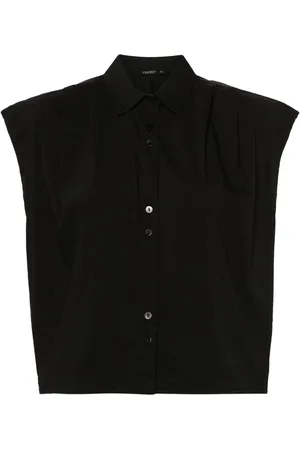 TRANSIT Sleeveless darted blouse