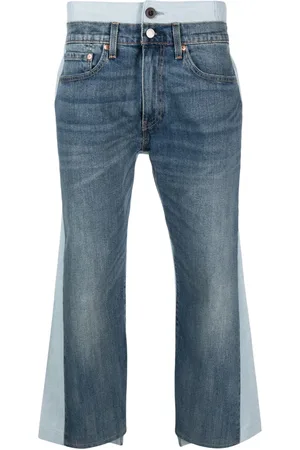 JUNYA WATANABE Two-tone cropped jeans