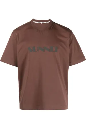 SUNNEI Logo-print cotton T-shirt