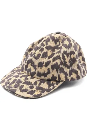 Dior 2010s leopard-print cap