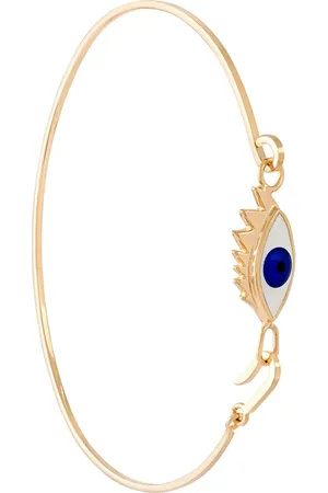 DELFINA DELETTREZ Anatomik 9kt gold bracelet
