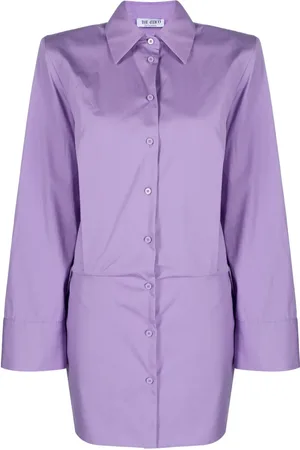 The Attico Structured cotton shirt dress