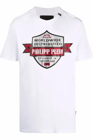 Philipp Plein Slogan-print cotton T-shirt