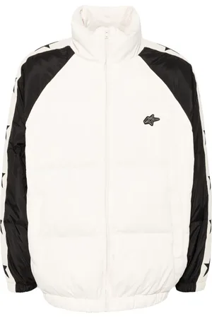 FIVE CM Logo-patch down jacket