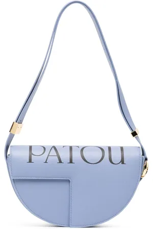 Patou Logo-print leather shoulder bag