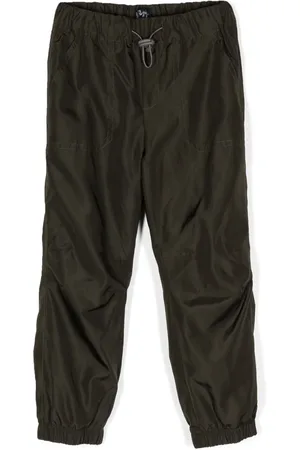 Il gufo Elasticated-waistband Parachute trousers