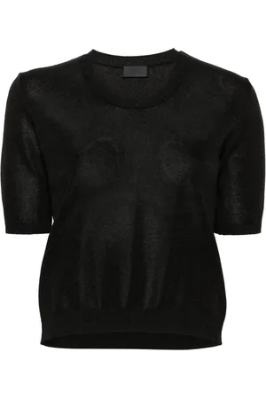 Moncler Logo-patch short-sleeve jumper