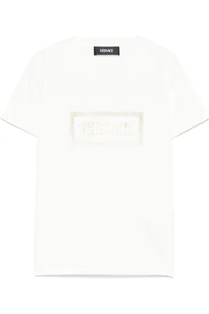 VERSACE Logo-print T-shirt