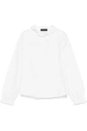 Emporio Armani Monogram-jacquard shirt